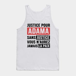 Justice Pour ADAMA Tank Top